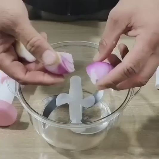 Manual Food Chopper - ABS Plastic Multi-Purpose Kitchen Tool